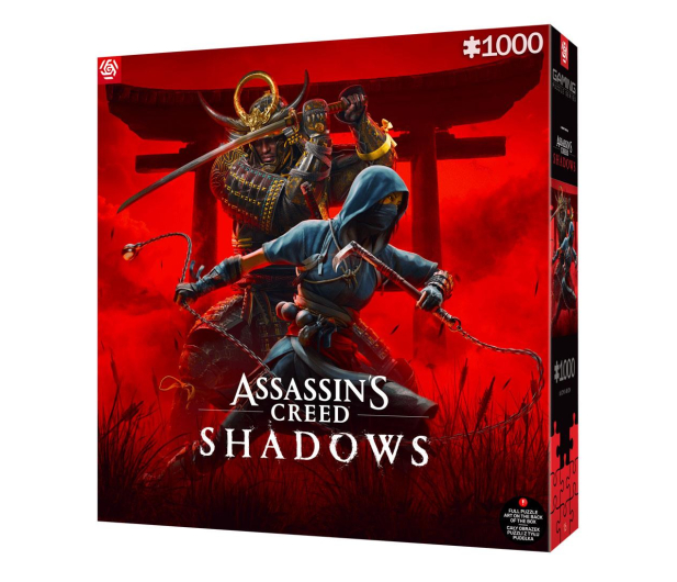 Merch Gaming Puzzle: Assassin's Creed Shadows Naoe & Yasuke 1000 e - 1275290 - zdjęcie 2
